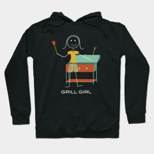 Funny Womens Grill BBQ Hoodie